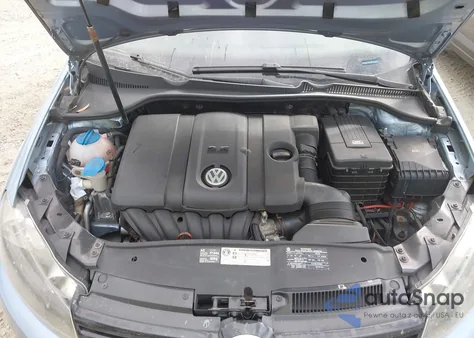 2010 Volkswagen Golf 4-Door из США, поврежденный, VIN WVWDA7AJ4AW342239